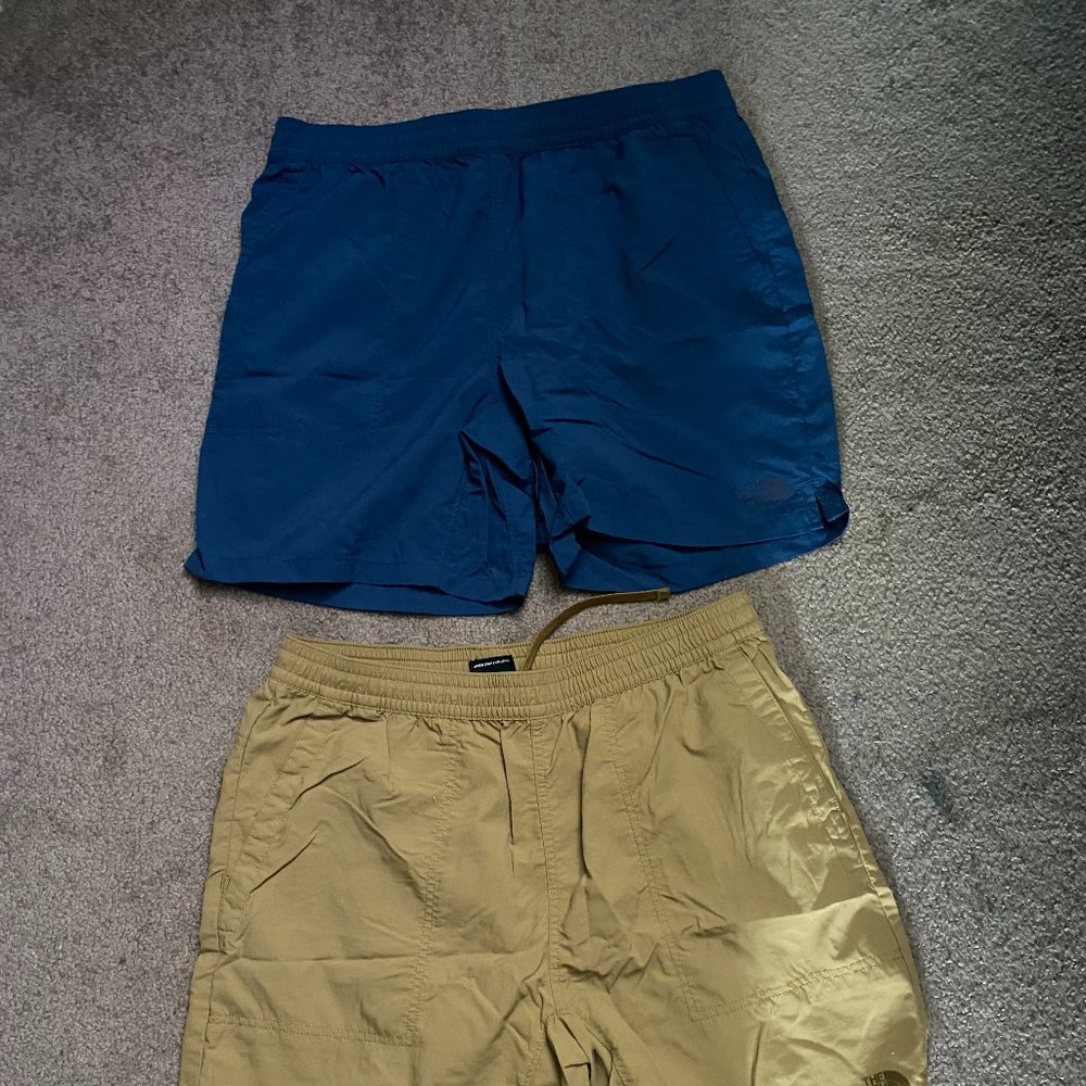 North Face Pull On Adventure Shorts Lot of 2 M